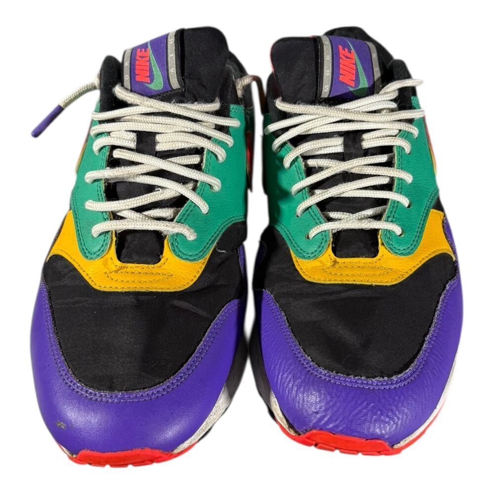 Nike Air Max 1 SE Windbreaker 2019 Multicolor Running Sneakers Men’s 10.5 - Picture 4 of 10